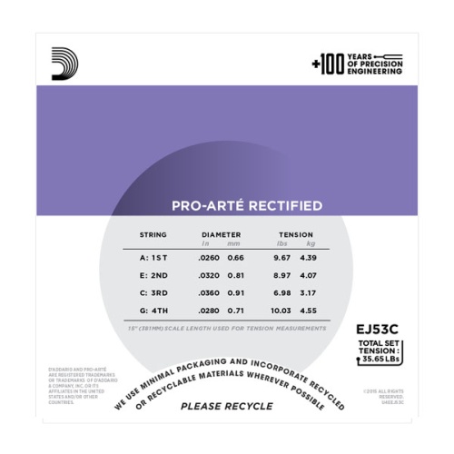 D`ADDARIO EJ53C фото 3