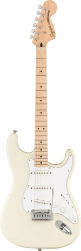 FENDER SQUIER Affinity 2021 Stratocaster MN Olympic White