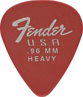 FENDER 351 DURA-TONE 0.96 12 PK Fiesta Red